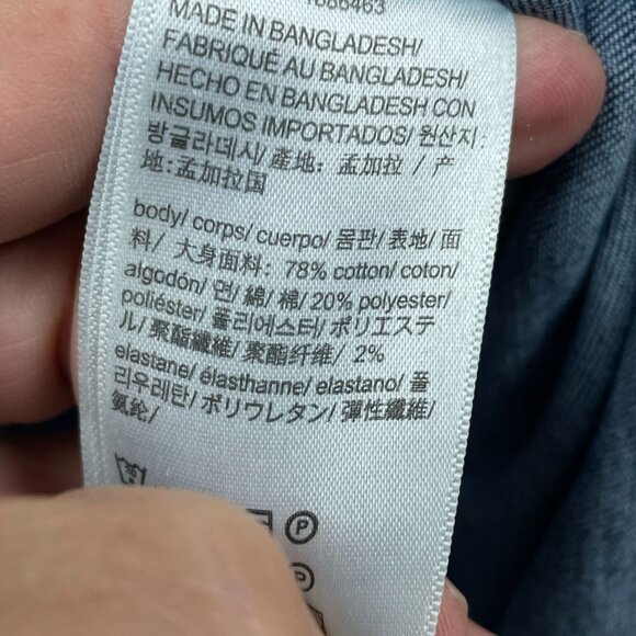 Calvin Klein Womens Denim Jacket Medium Blue d0162 - Picture 8 of 10